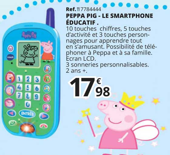 peppa pig - le smartphone éducatif
