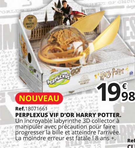 Perlexus Vif D'or Harry Potter