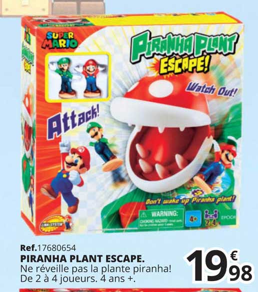 piranha plant escape