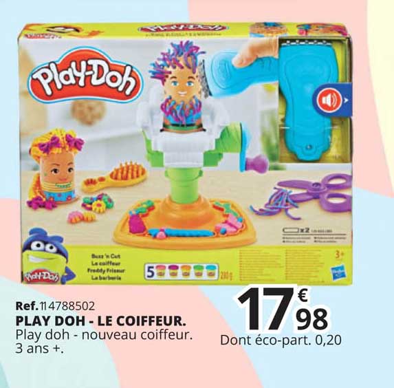 play doh - le coiffeur