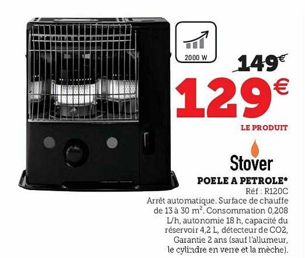 Poêle à Pétrole Stover