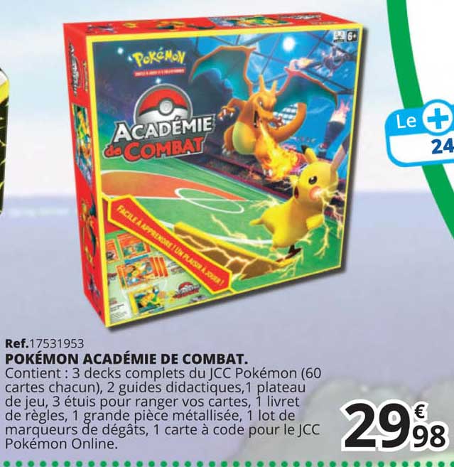 pokémon académie de combat