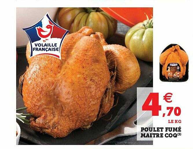 poulet fumé maître coq