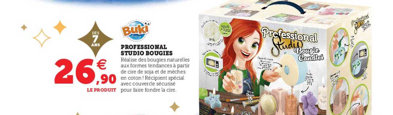 professional studio bougies buki
