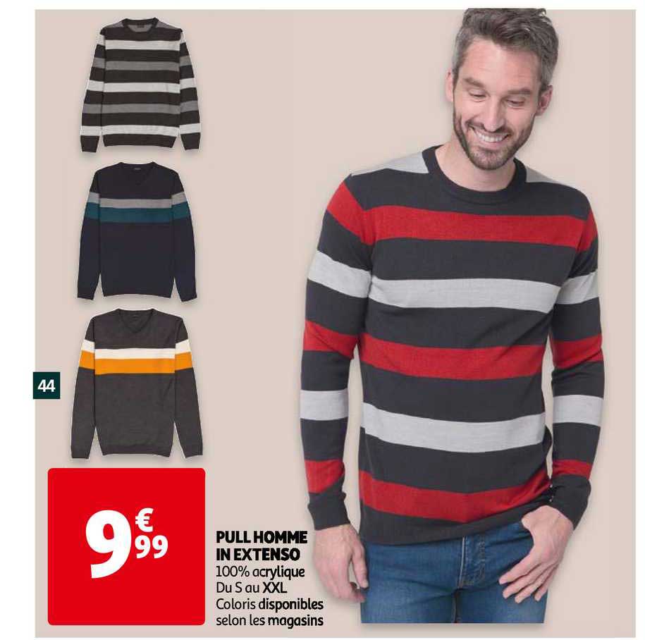 pull homme in extenso