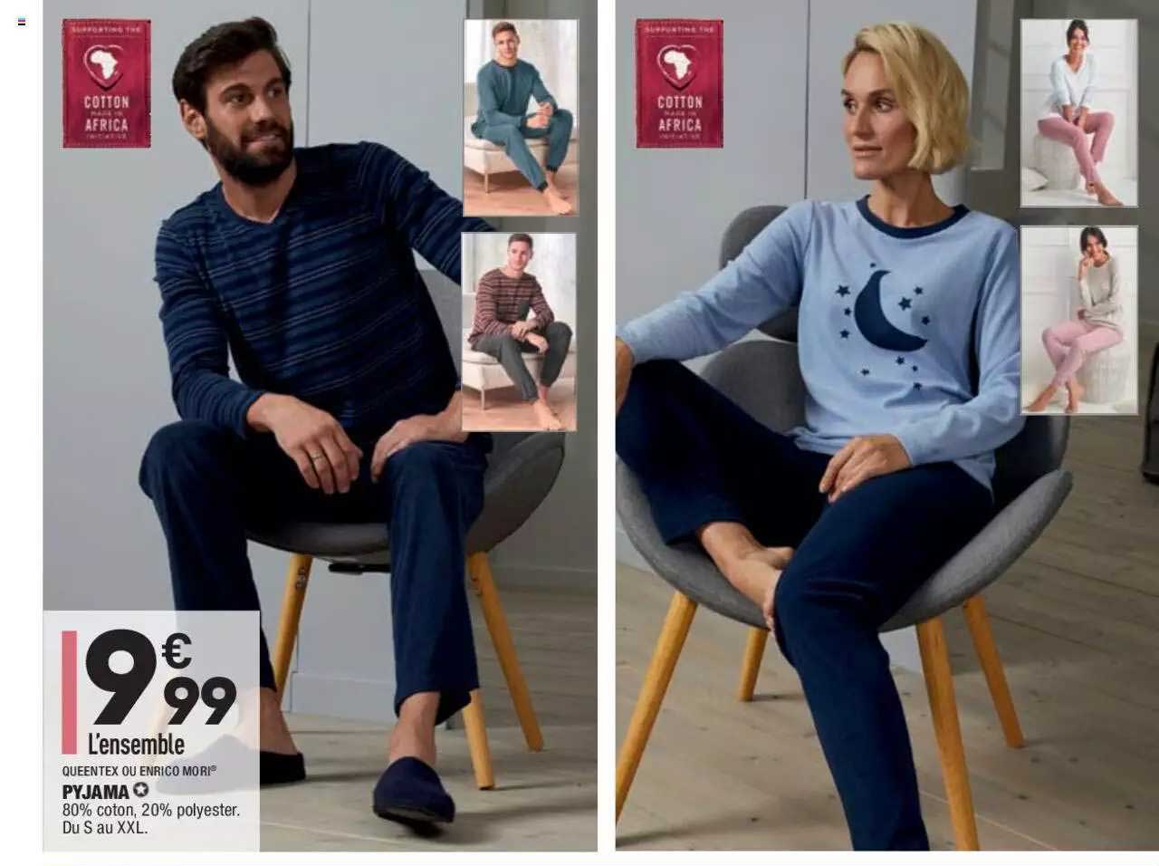 Pyjama Queentex Ou Enrico Mori®