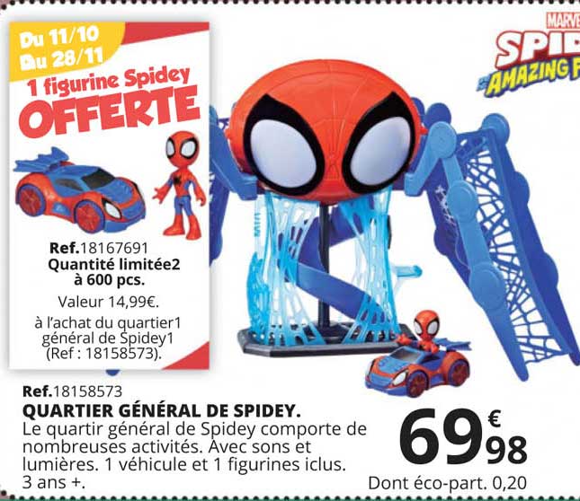 quartier général de spidey