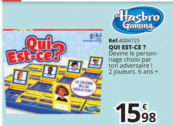 qui est-ce ? hasbro gaming