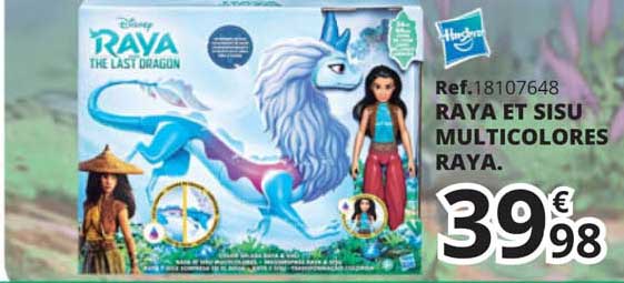 raya et sisu multicolores raya