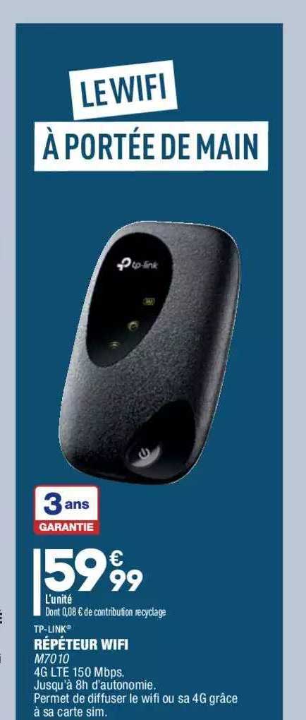 répéteur wifi tp-link®