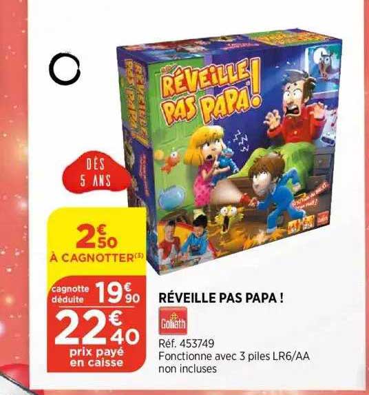 Réveille Pas Papa ! Goliath
