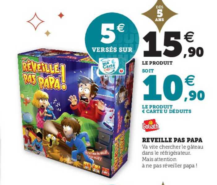 reveille pas papa goliath