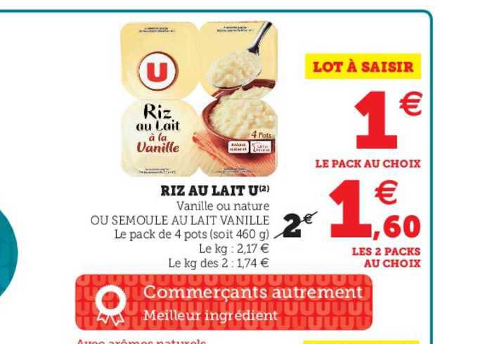 Riz Au Lait U