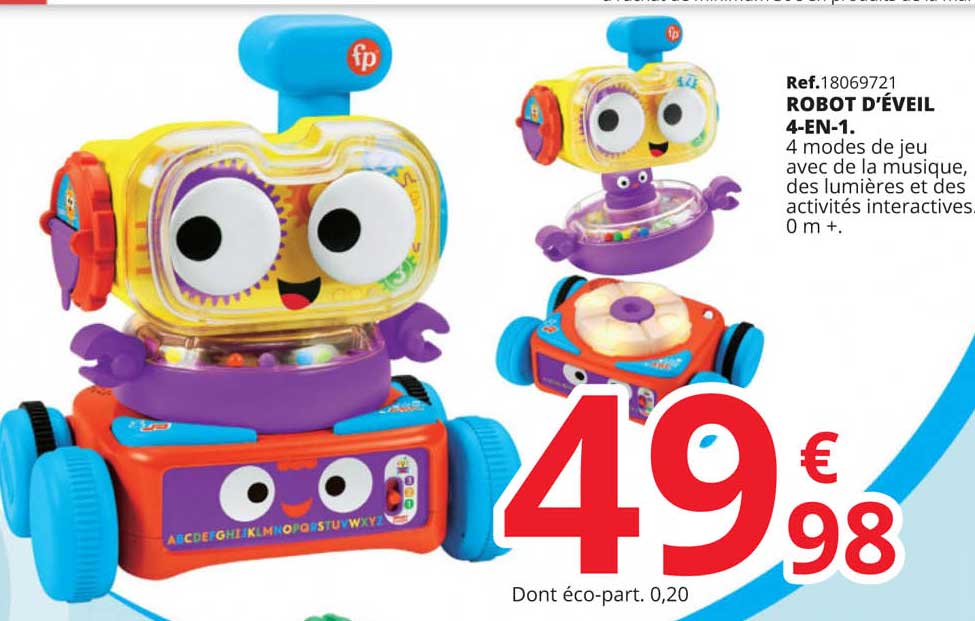 Robot D'éveil 4-en-1