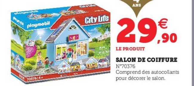 salon de coiffure playmobil