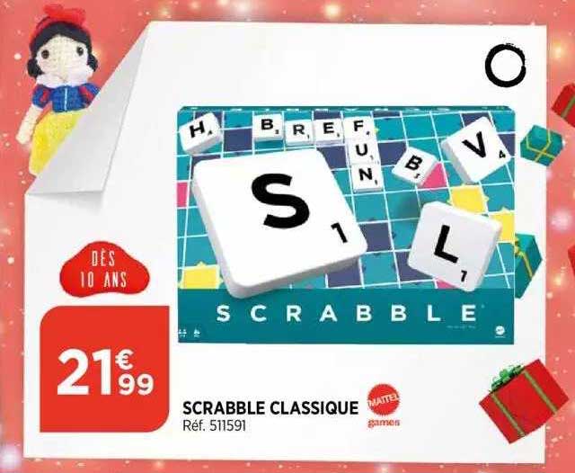 scrabble classique matterl games