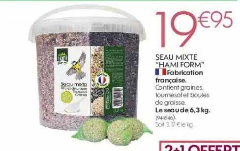 seau mixte "hami form"