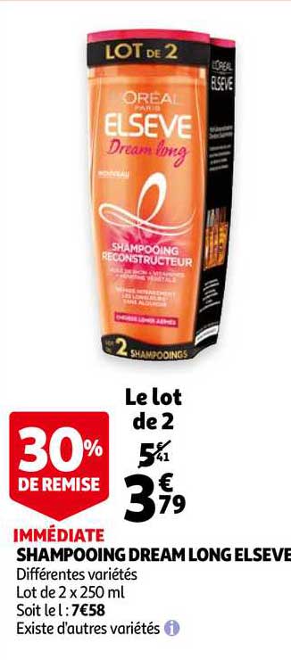 Shampooing Dream Long Elsève