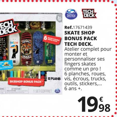 skate shop bonus pack teck deck.