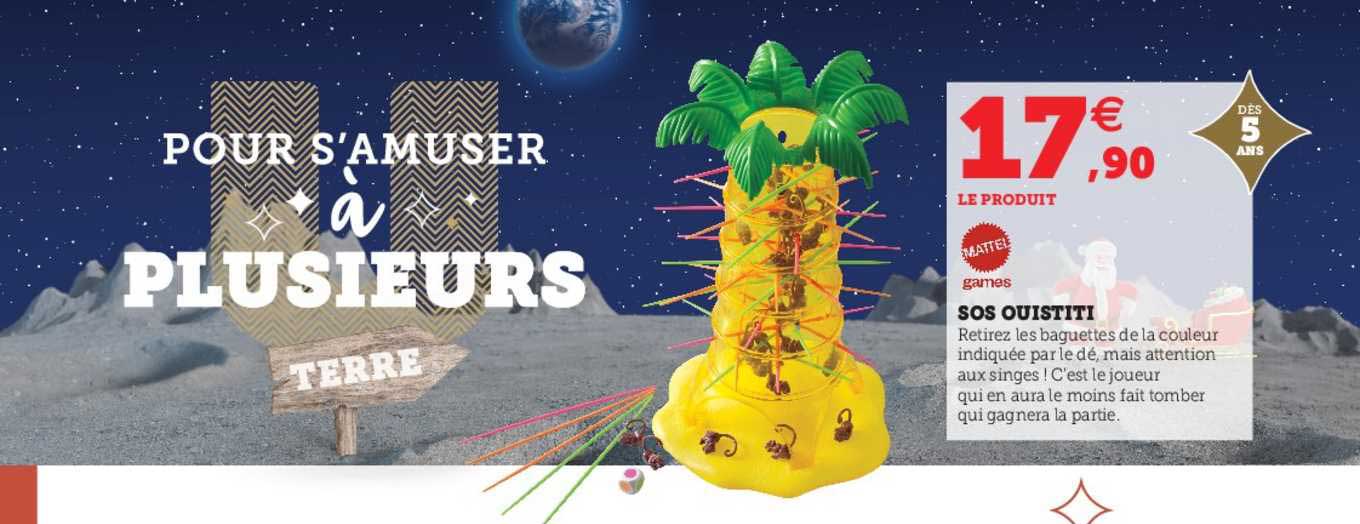 sos ouistiti mattel games