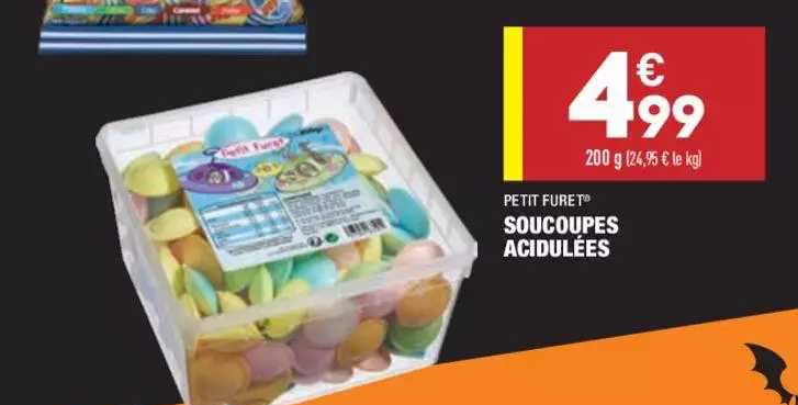 soucoupes acidulées petit furet®