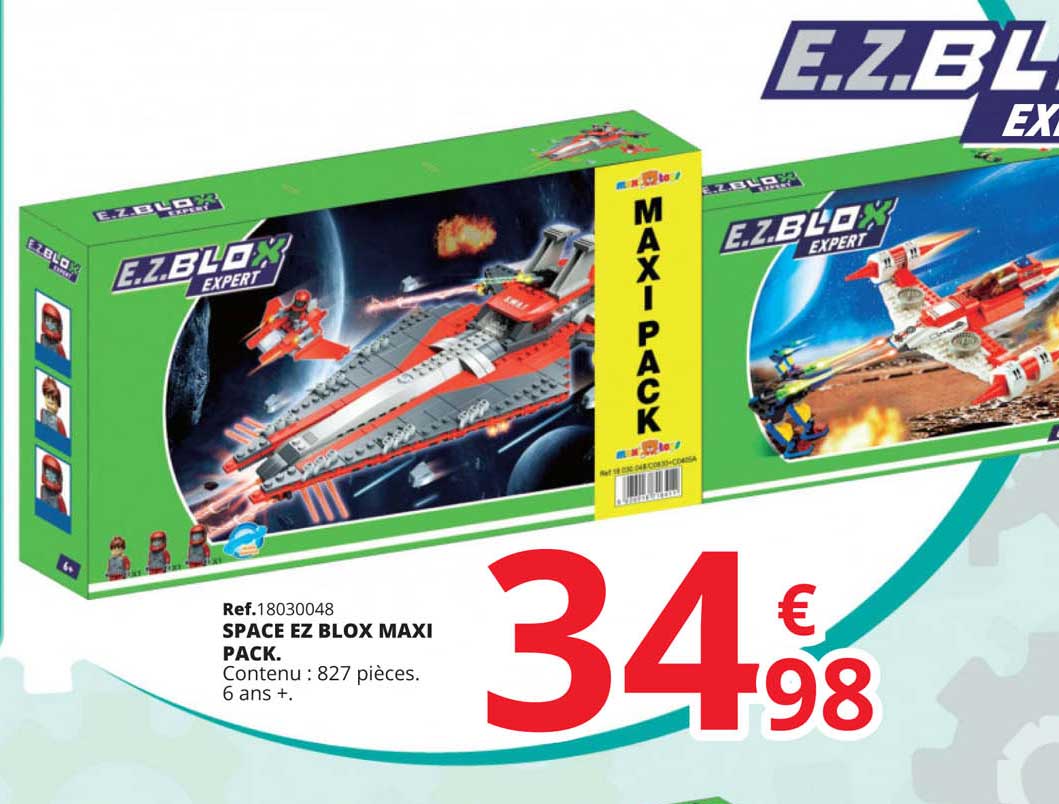 Space Ez Blox Maxi Pack