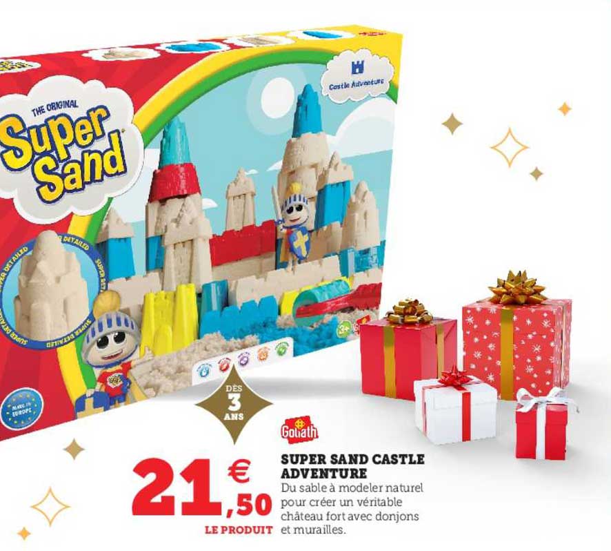 super sand castle adventure goliath