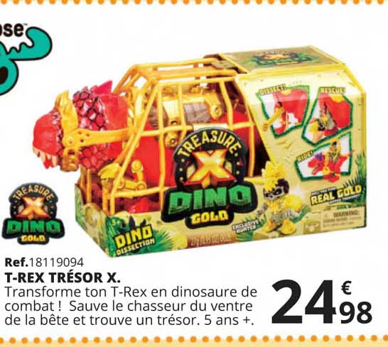 t-rex trésor x.