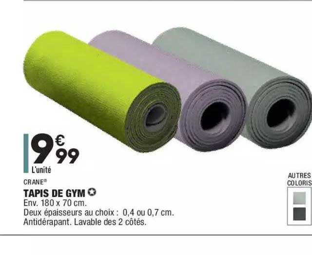 Tapis De Gym Crane®