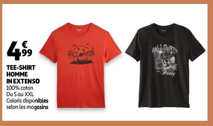 tee-shirt homme in extenso