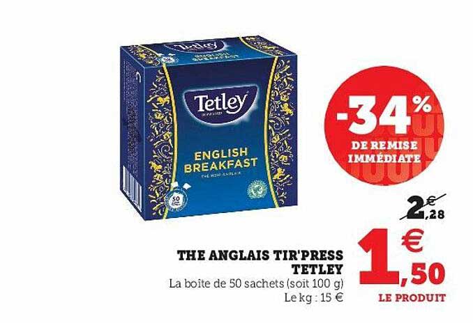 The Anglais Tir'press Tetley