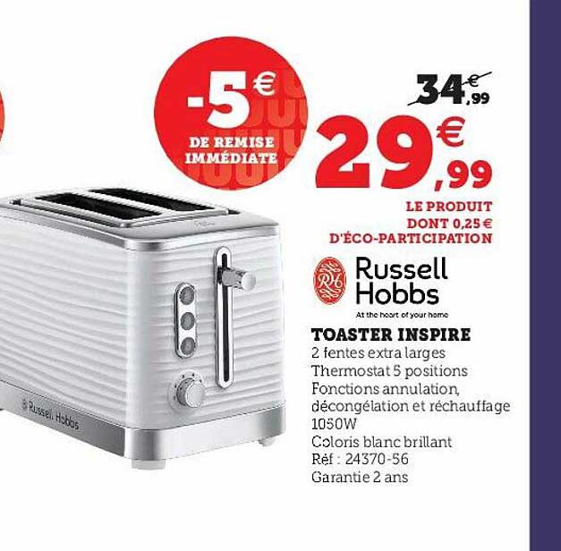 toaster inspire russell hobbs