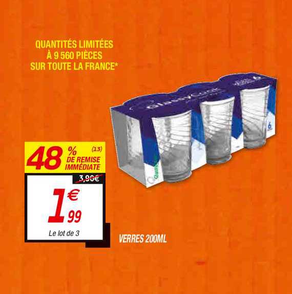 verres 200ml