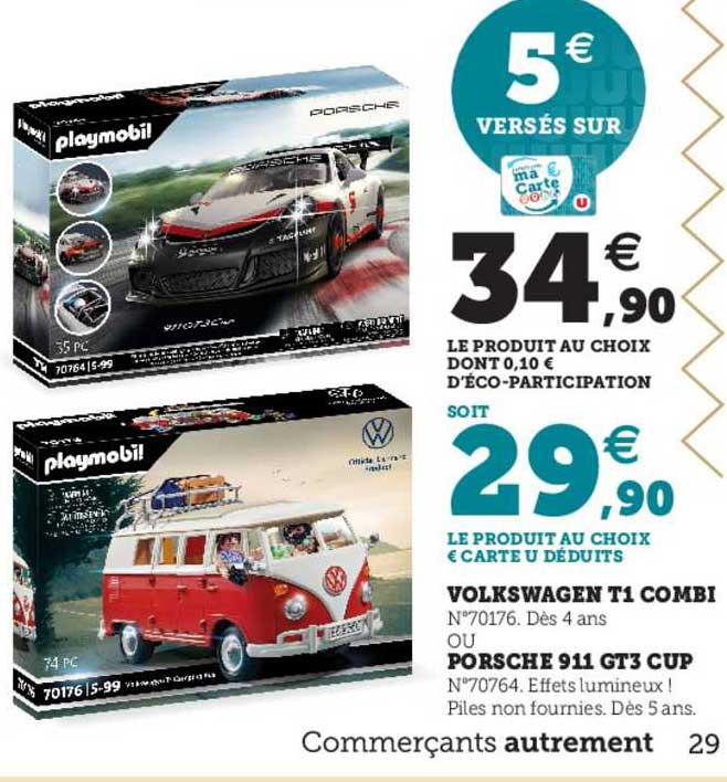 volkswagen t1 combi ou porsche 911 gt3 cup