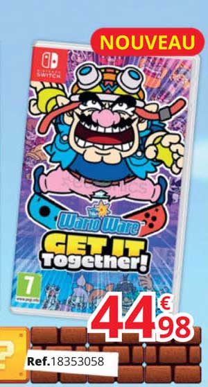 wario ware get it together!