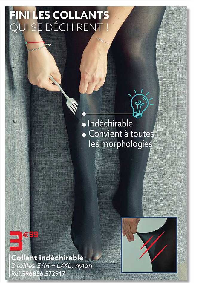 Collant Indéchirable