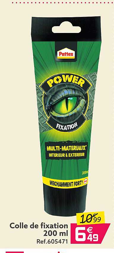 colle de fixation 200ml pattex
