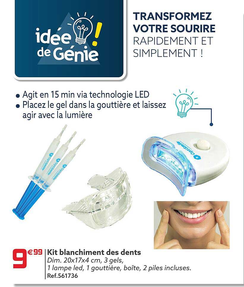 Kit Blanchiment Des Dents