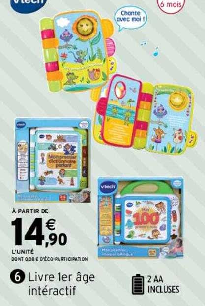 livre 1er âge intéractif