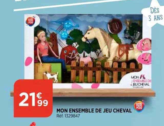 mon ensemble de jeu cheval one two fun