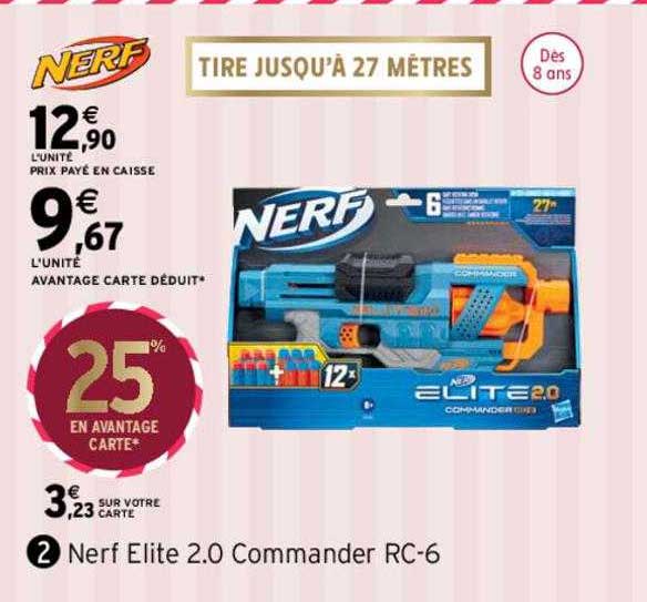 nerf elite 2.0 commander rc-6