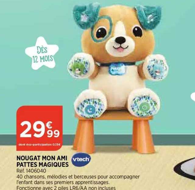 nougat mon ami pattes magiques vtech