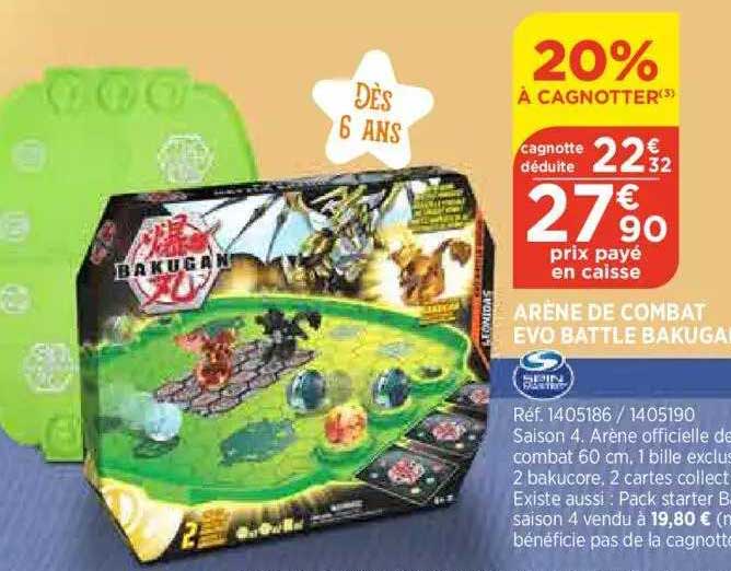 arène de combat evo battle bakugan spin master