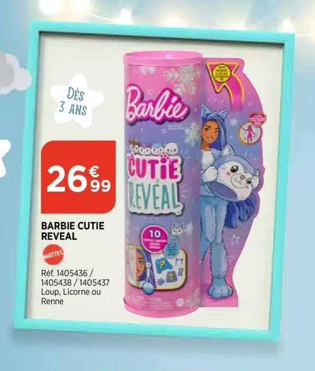 Barbie Cutie Reveal Mattel
