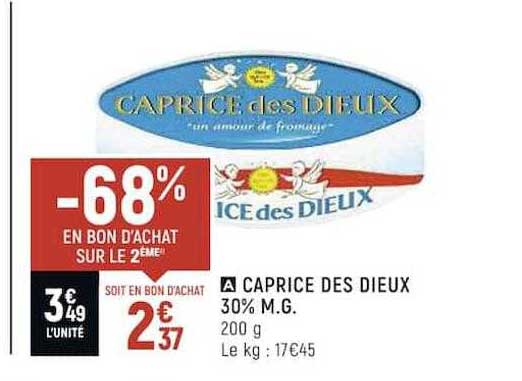 Caprice Des Dieux 30% M.g.