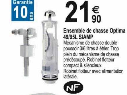 ensemble de chasse optima 49-95l siamp