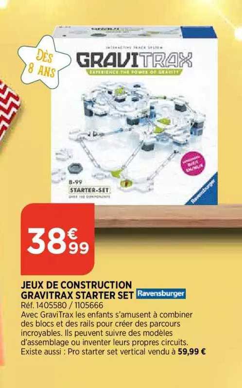 jeux de construction gravitrax starter set ravensburger