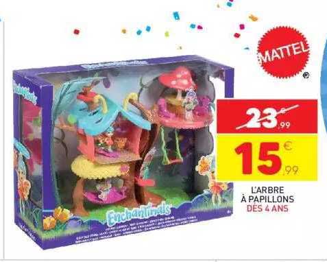 l'arbre à papillons mattel