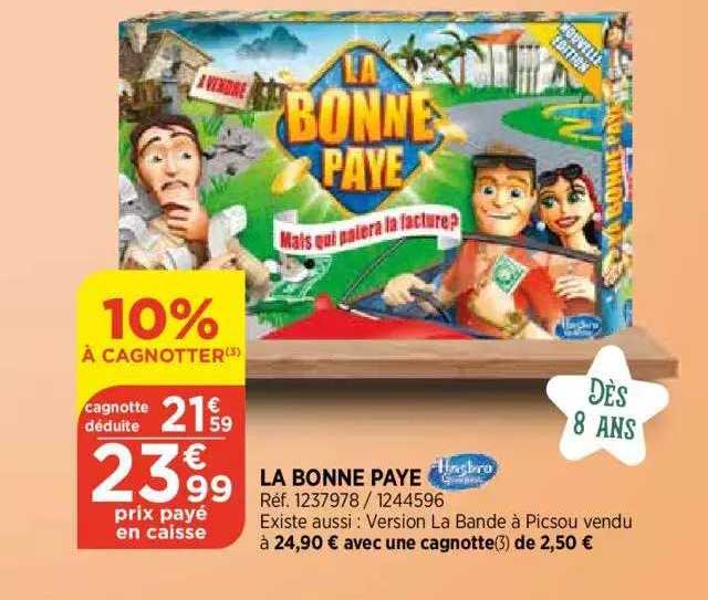 la bonne paye hasbro gaming