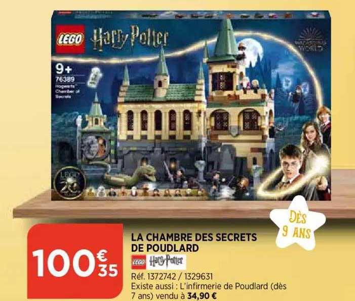 la chambre des secrets de poudlard lego harry potter